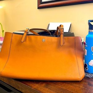 Tory Burch Caramel Leather Tote GREAT CONDITION